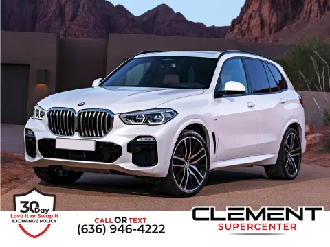 Blue 2022 BMW X5 xDrive40i for sale in Saint Charles, MO
