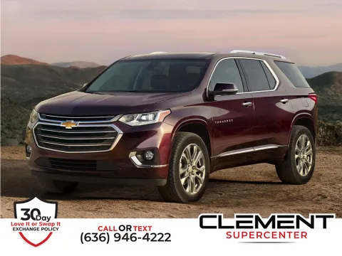 Red 2020 Chevrolet Traverse 3LT for sale in Saint Charles, MO