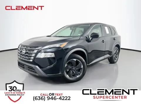 Black 2025 Nissan Rogue SV for sale in Saint Charles, MO
