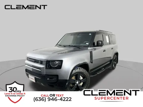 Gray 2024 Land Rover Defender 110 X-Dynamic SE for sale in Saint Charles, MO
