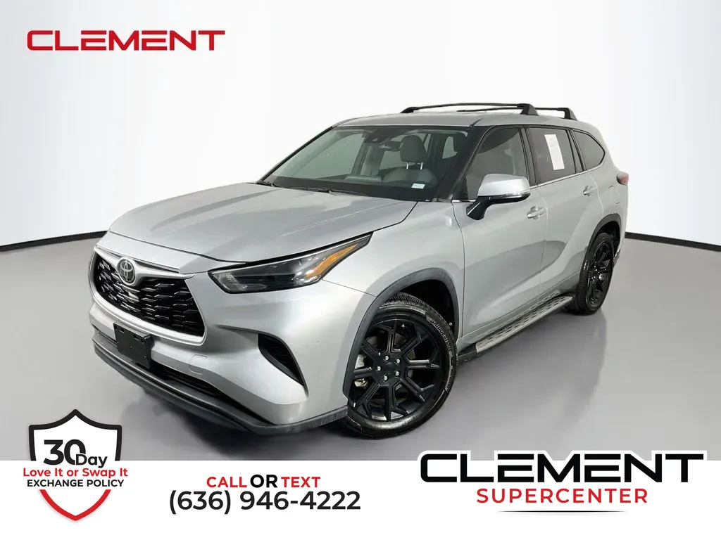 Silver 2022 Toyota Highlander L for sale in Saint Charles, MO