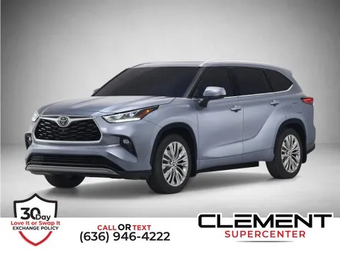 Silver 2022 Toyota Highlander L for sale in Saint Charles, MO