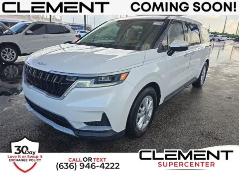 White 2022 Kia Carnival LXS for sale in Saint Charles, MO