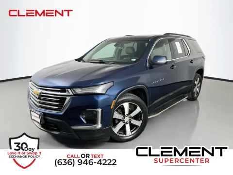 Blue 2023 Chevrolet Traverse LT Leather for sale in Saint Charles, MO