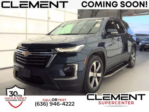 Blue 2023 Chevrolet Traverse LT Leather for sale in Saint Charles, MO