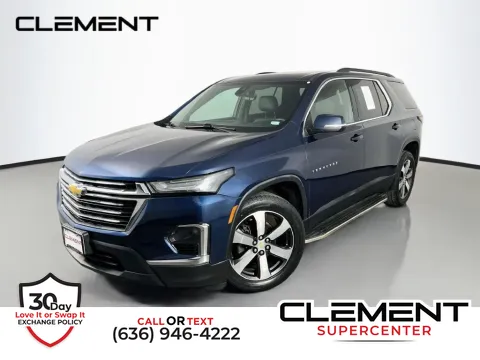 Blue 2023 Chevrolet Traverse LT Leather for sale in Saint Charles, MO