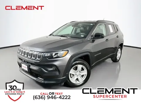Gray 2022 Jeep Compass Latitude for sale in Saint Charles, MO