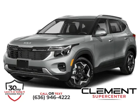 Blue 2024 Kia Seltos EX for sale in Saint Charles, MO