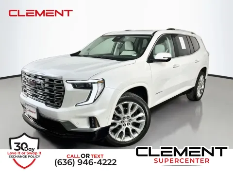 White 2024 GMC Acadia Denali for sale in Saint Charles, MO
