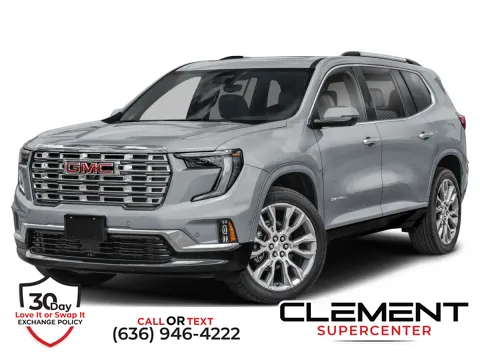 White 2024 GMC Acadia Denali for sale in Saint Charles, MO