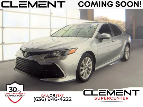 Silver 2022 Toyota Camry LE for sale in Saint Charles, MO