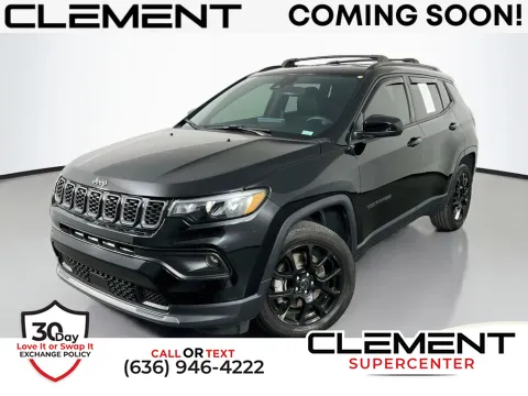 Black 2025 Jeep Compass Latitude for sale in Saint Charles, MO
