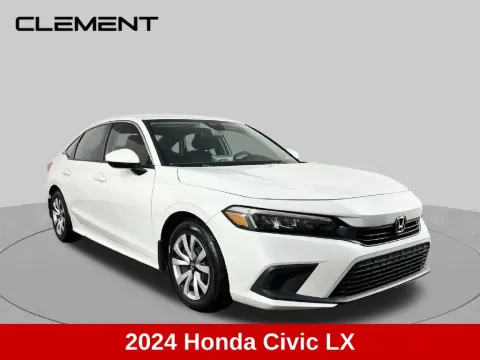 Another view of 2024 Honda Civic LX for sale in Saint Charles, MO at Clement Supercenter