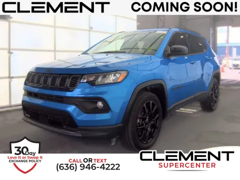 Blue 2025 Jeep Compass Latitude for sale in Saint Charles, MO