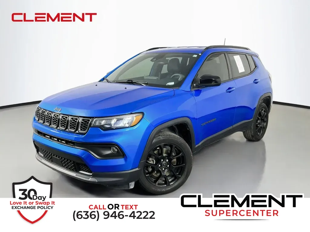 Blue 2025 Jeep Compass Latitude for sale in Saint Charles, MO