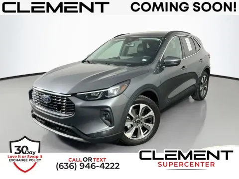 Gray 2024 Ford Escape Hybrid Platinum for sale in Saint Charles, MO