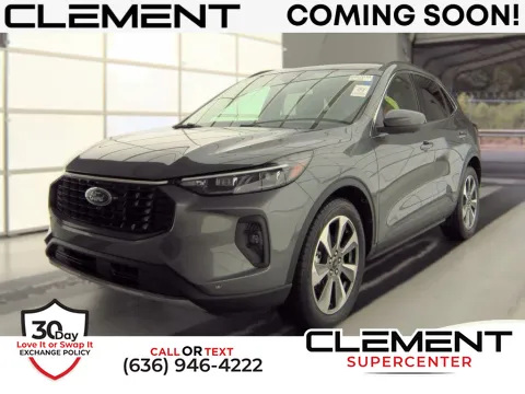 Gray 2024 Ford Escape Hybrid Platinum for sale in Saint Charles, MO