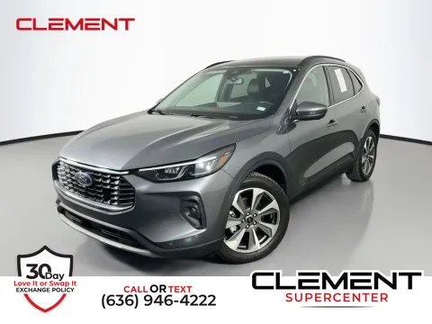 Gray 2024 Ford Escape Hybrid Platinum for sale in Saint Charles, MO