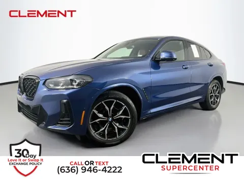Blue 2023 BMW X4 xDrive30i for sale in Saint Charles, MO