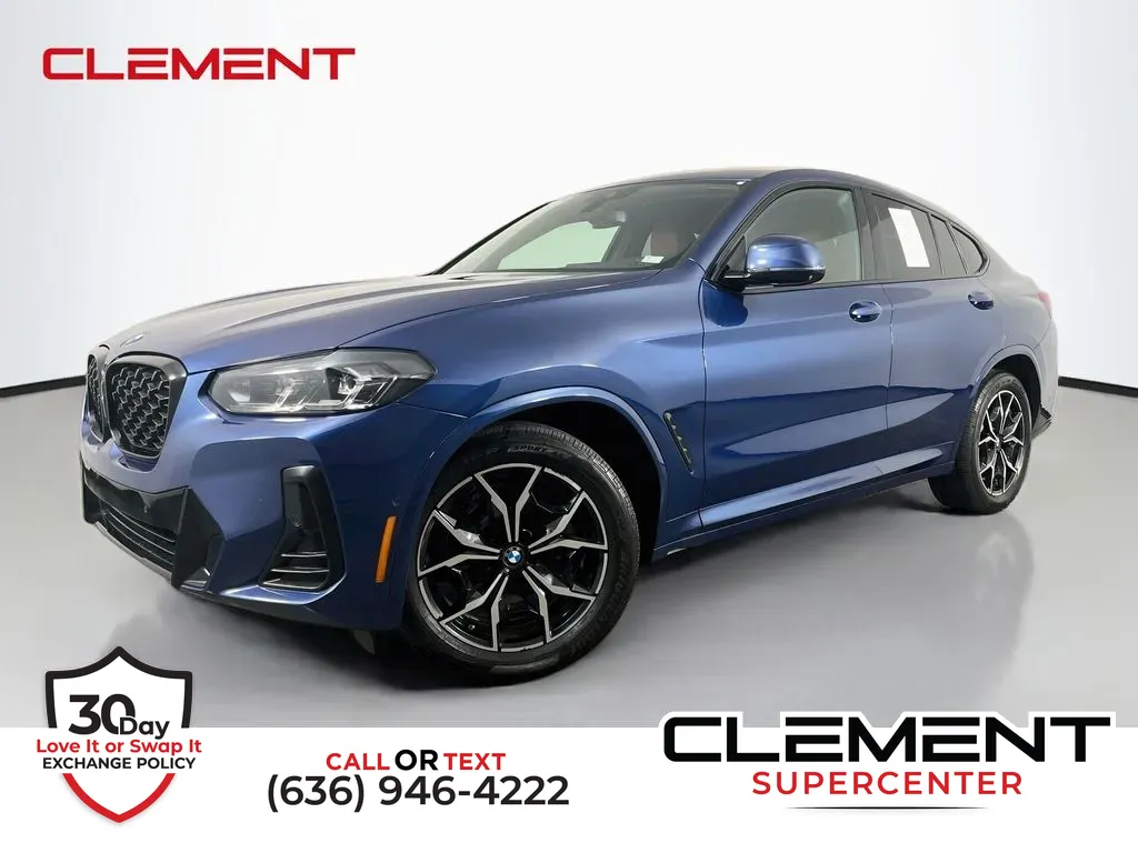 Blue 2023 BMW X4 xDrive30i for sale in Saint Charles, MO