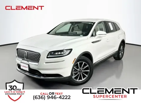 White 2022 Lincoln Nautilus Standard for sale in Saint Charles, MO