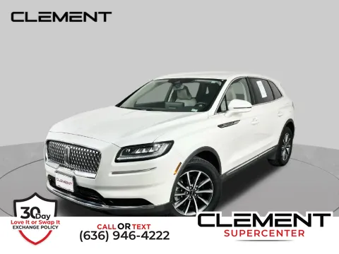 White 2022 Lincoln Nautilus Standard for sale in Saint Charles, MO