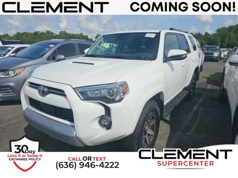 White 2024 Toyota 4Runner TRD Off-Road Premium for sale in Saint Charles, MO