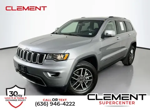 Silver 2021 Jeep Grand Cherokee Limited for sale in Saint Charles, MO