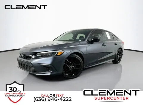 Gray 2024 Honda Civic Sport for sale in Saint Charles, MO