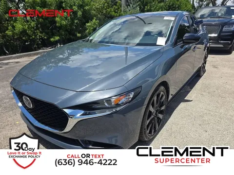 Gray 2022 Mazda Mazda3 Carbon Edition for sale in Saint Charles, MO