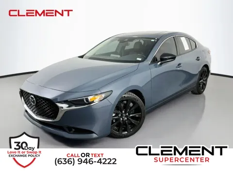 Gray 2022 Mazda Mazda3 Carbon Edition for sale in Saint Charles, MO