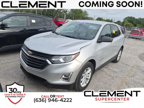Silver 2019 Chevrolet Equinox LS for sale in Saint Charles, MO