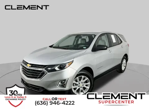 Silver 2019 Chevrolet Equinox LS for sale in Saint Charles, MO