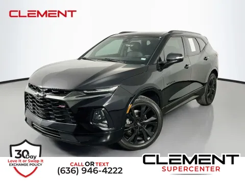 Black 2021 Chevrolet Blazer RS for sale in Saint Charles, MO
