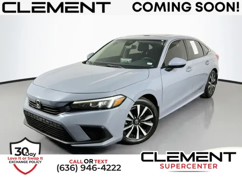 Silver 2024 Honda Civic EX for sale in Saint Charles, MO