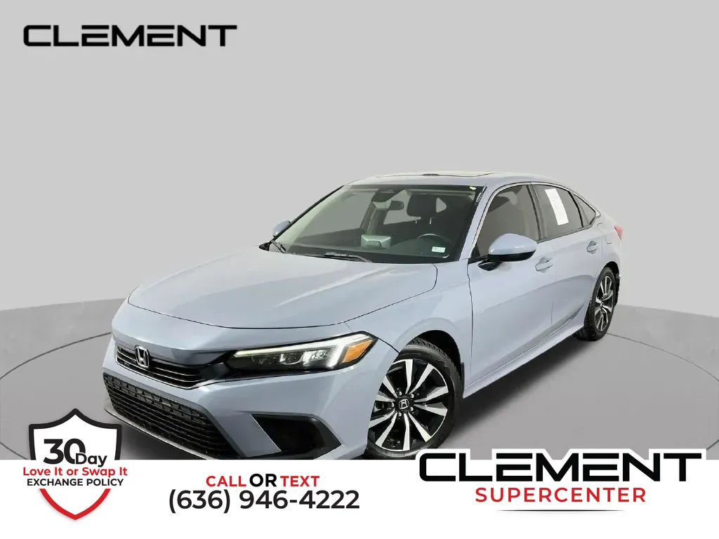 Silver 2024 Honda Civic EX for sale in Saint Charles, MO