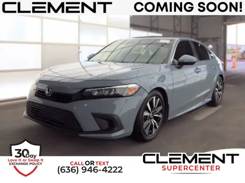 Silver 2024 Honda Civic EX for sale in Saint Charles, MO