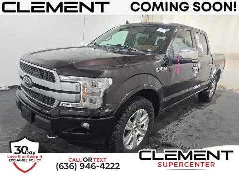 Red 2018 Ford F-150 Platinum for sale in Saint Charles, MO