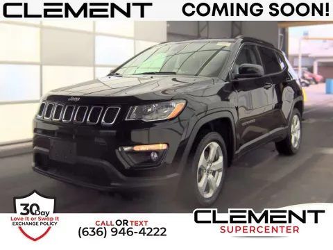 Black 2021 Jeep Compass Latitude for sale in Saint Charles, MO