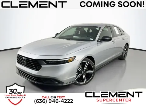 Silver 2023 Honda Accord Hybrid Sport for sale in Saint Charles, MO