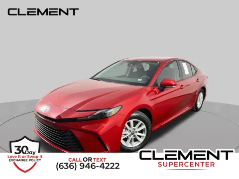 Red 2025 Toyota Camry LE for sale in Saint Charles, MO