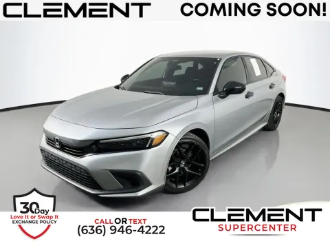 Silver 2023 Honda Civic Sport for sale in Saint Charles, MO