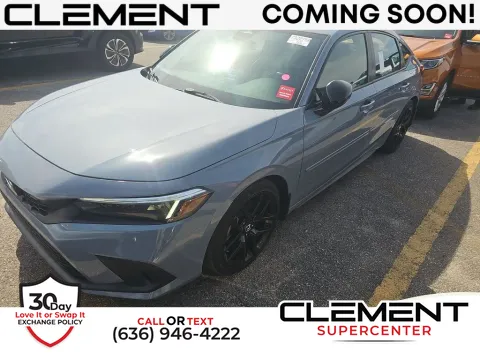 Blue 2022 Honda Civic Sport for sale in Saint Charles, MO
