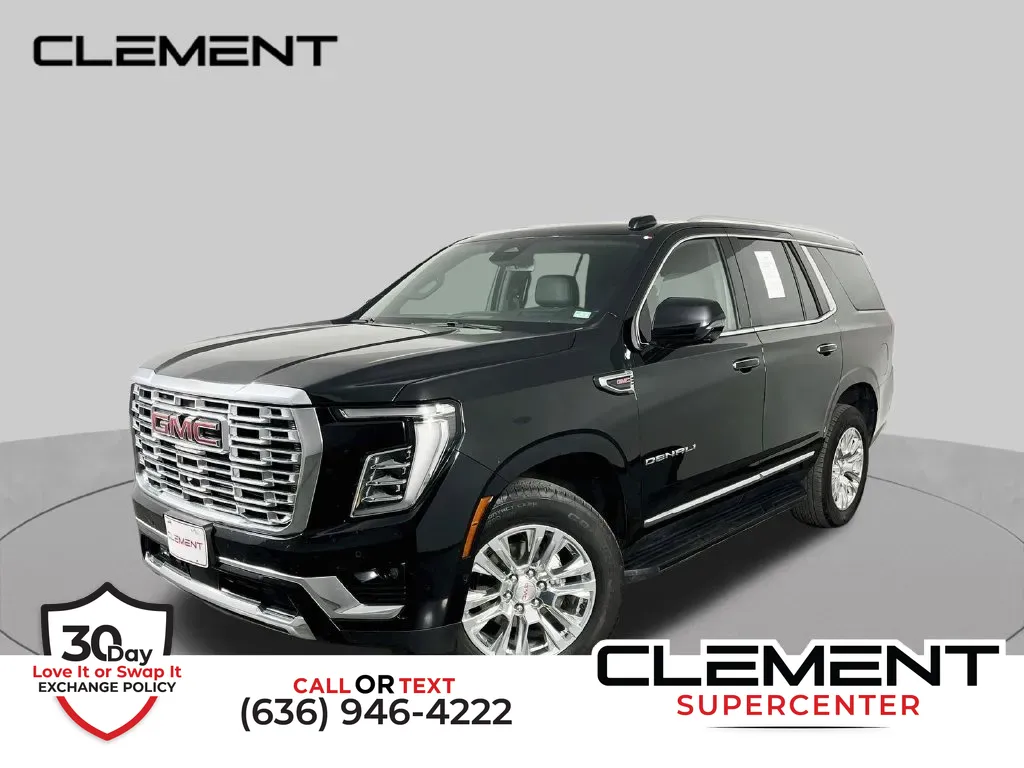 Black 2025 GMC Yukon Denali for sale in Saint Charles, MO