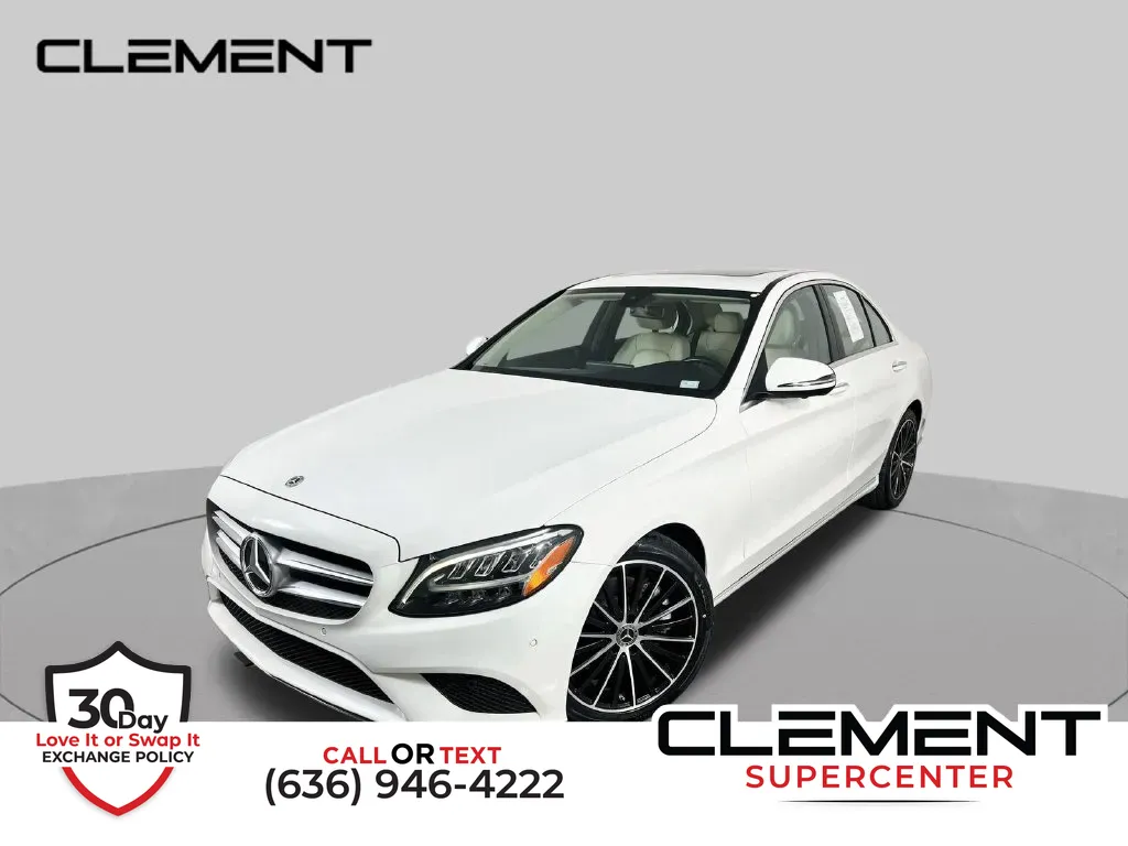 White 2021 Mercedes-Benz C-Class C 300 for sale in Saint Charles, MO