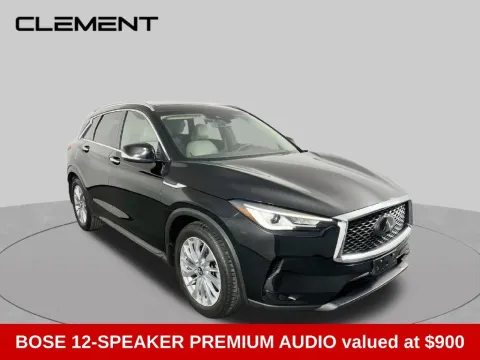Another view of 2023 INFINITI QX50 LUXE for sale in Saint Charles, MO at Clement Supercenter