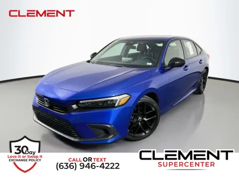 Blue 2023 Honda Civic Sport for sale in Saint Charles, MO