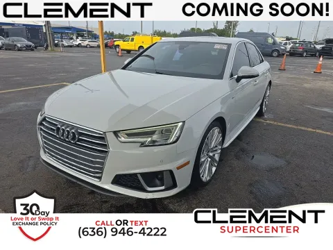 White 2019 Audi A4 2.0T Premium Plus for sale in Saint Charles, MO