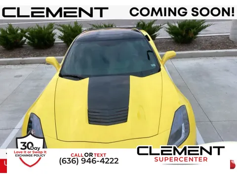 Yellow 2016 Chevrolet Corvette Stingray for sale in Saint Charles, MO
