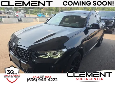 Black 2022 BMW X4 xDrive30i for sale in Saint Charles, MO